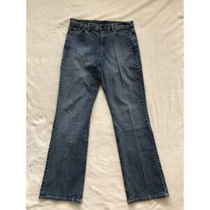 Crazy Horse Jeans Womens Size 10 Blue Straight Leg Stretch High Rise Pants‎